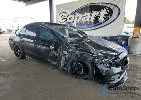 2020 Mercedes-Benz C 43 Amg z USA, uszkodzony, nr VIN 55SWF6EB9LU330083